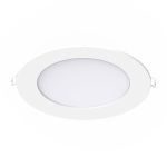 Noxion LED Downlight Slim V2.0 TRIAC Ściemnianie 20W 2000lm 840 Zimna Biel | 225mm - Aukko 200mm - IP44