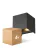 Opakowanie 4x D'Lite Światło Ścienne Elingen Czarny Up & Down 4.9W 480lm - 830 Ciepła Biel | IP65
