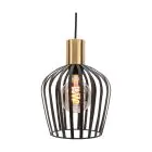 Eglo Lampa Wisząca Empoli Stal Czarny | IP20 - Nadaje Się Do 1x E27 