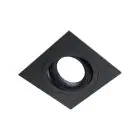 Noxion Wpuszczany Spot Boxi MR16 uchylny Czarny | Aukko 80mm - GU10 Trzonek